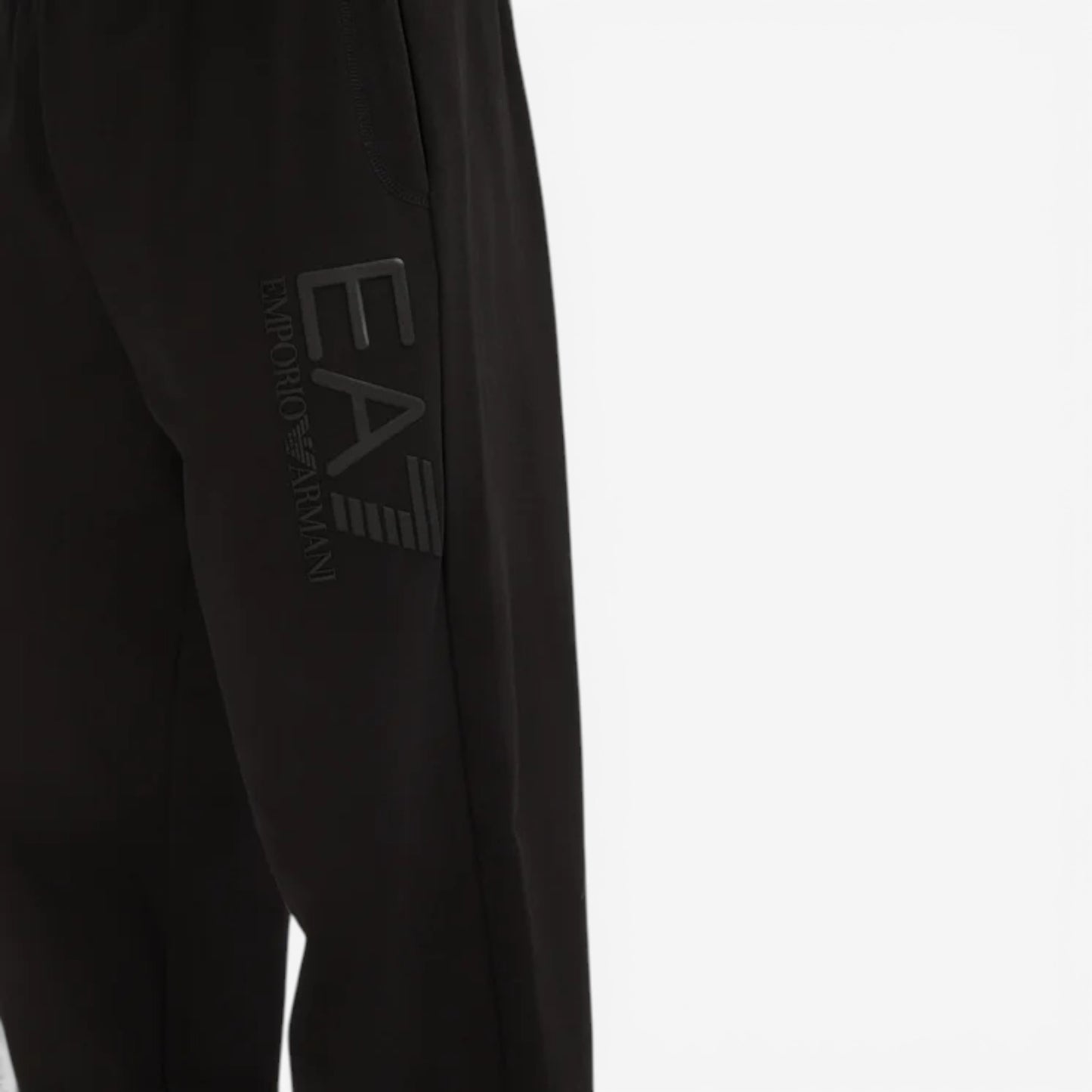 EA7 | Pantaloni lunghi con logo tono su tono