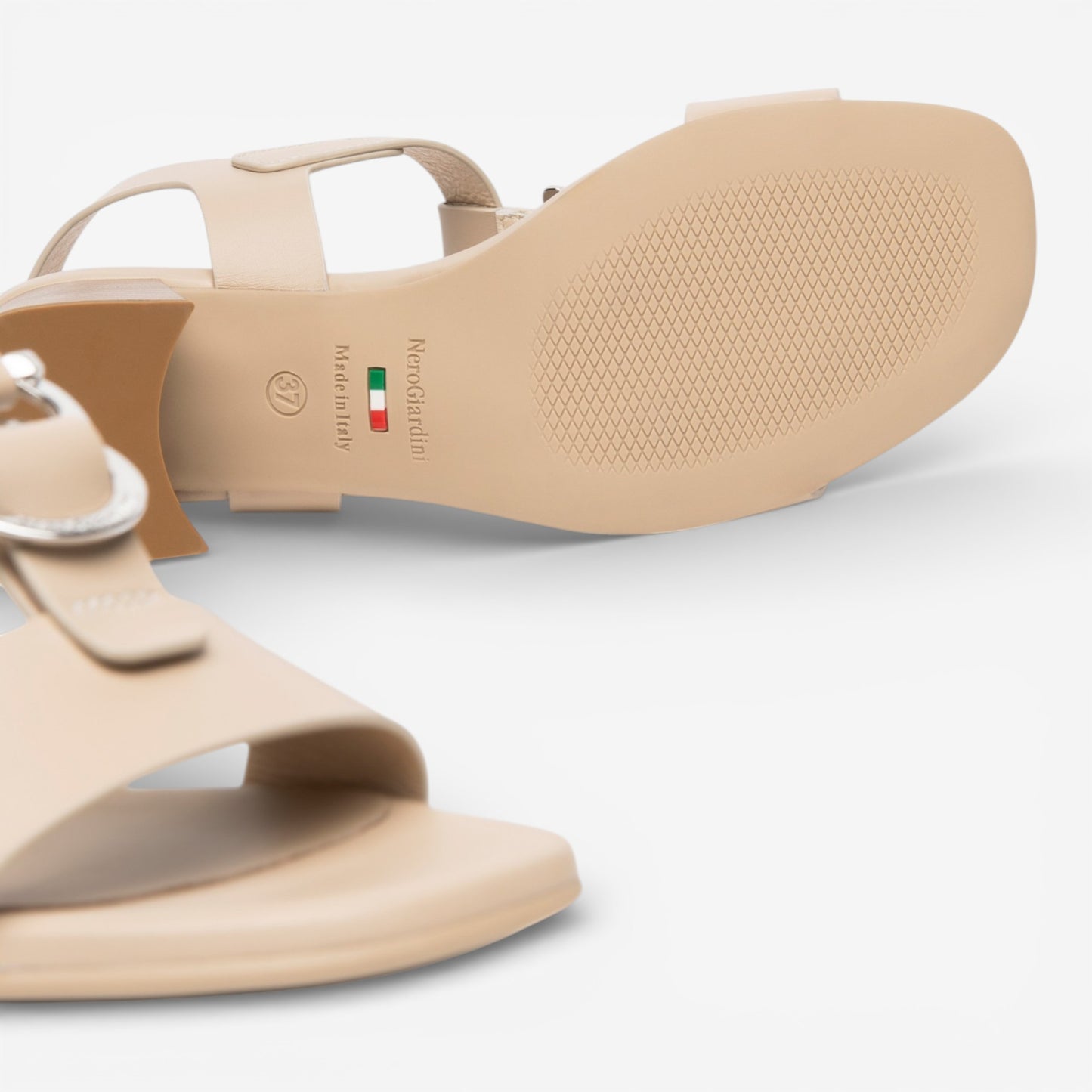 Nero Giardini | Sandalo Tamigi in pelle