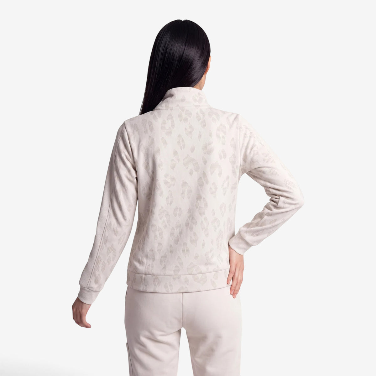 Freddy | Felpa full zip animalier F26WTRS3C