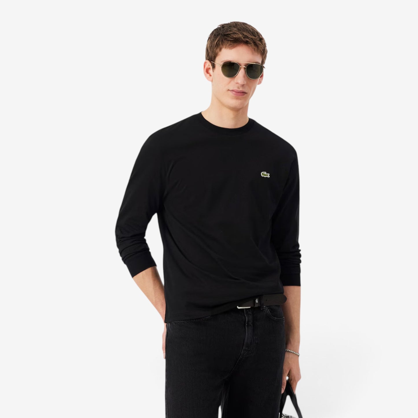 Lacoste | T-Shirt in cotone a maniche lunghe TH7307