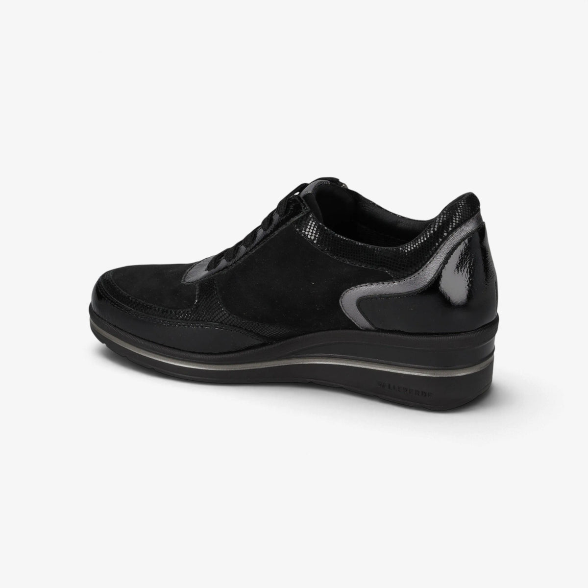 Valleverde | Scarpa stringata VD252W con cerniera laterale