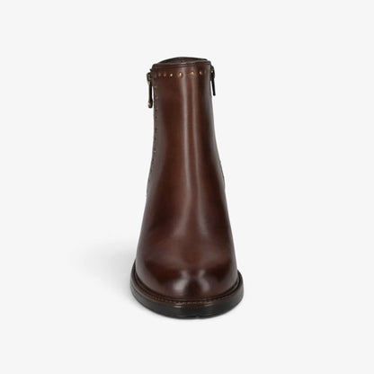 Valleverde | Stivaletto 17113 in pelle con cerniera laterale