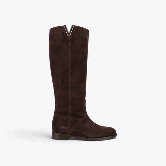 Kammi | Stivale 1853-25 in Camoscio con zeppa interna
