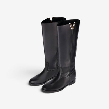 Kammi | Stivale in pelle 1853-25 con zeppa interna