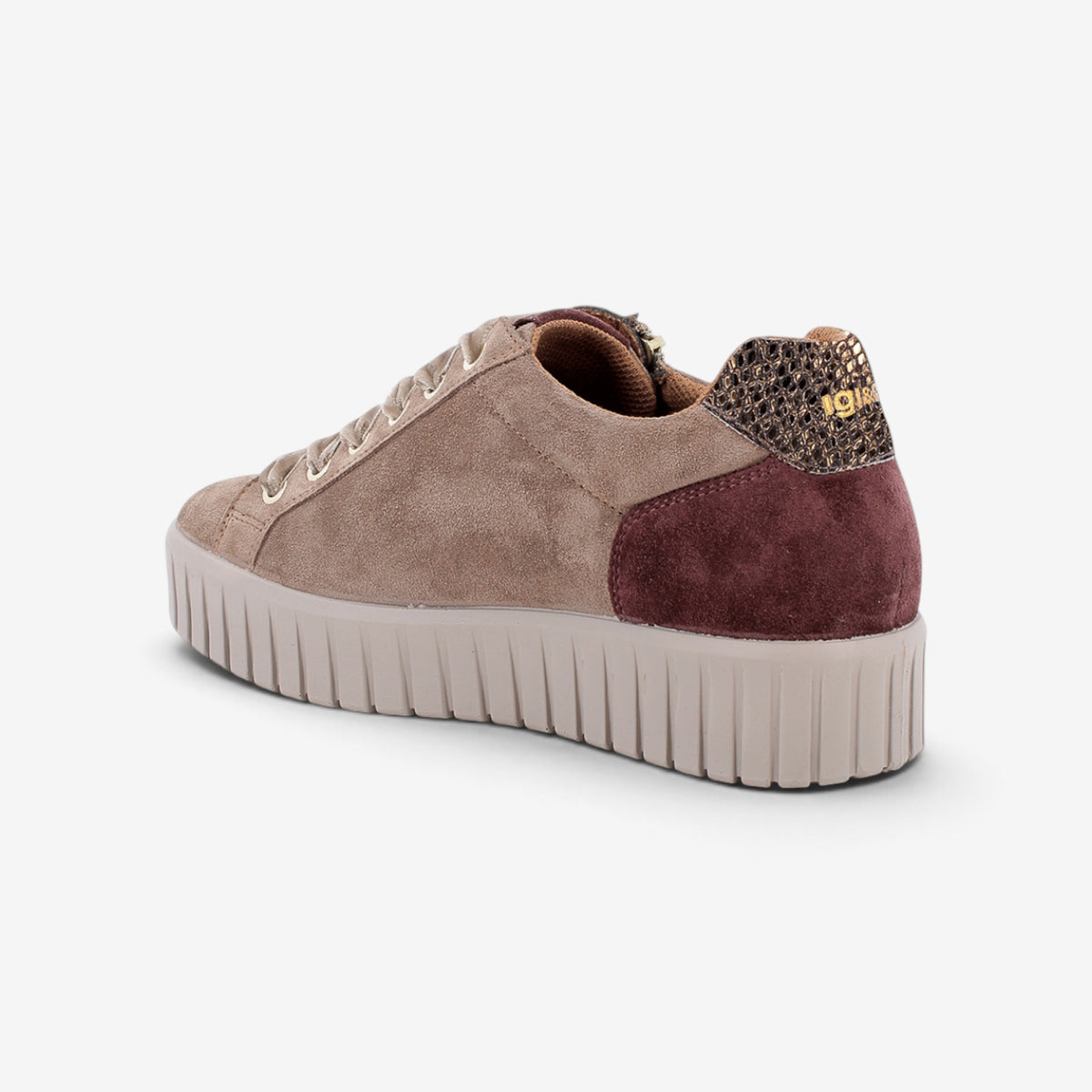 Igi & Co | Sneakers Platform da donna con cerniera laterale 2168644