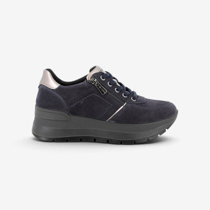 Igi & Co | Sneakers con Zeppa e cerniera laterale 2175211