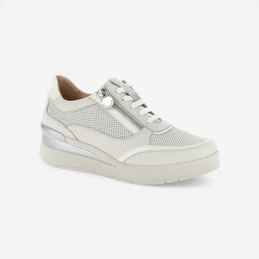 Stonefly | Sneakers Cream 52 Zip Laser