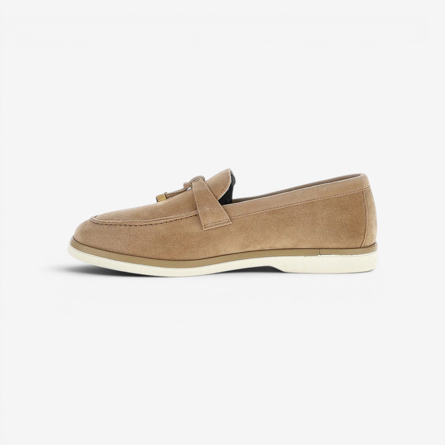Stonefly | Mocassino con nappina in pelle scamosciata