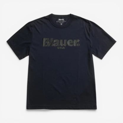 Blauer | T-Shirt con Logo sul Petto