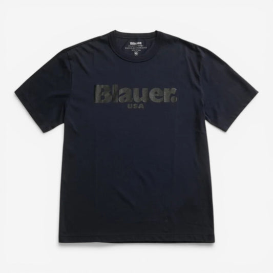 Blauer | T-Shirt con Logo sul Petto