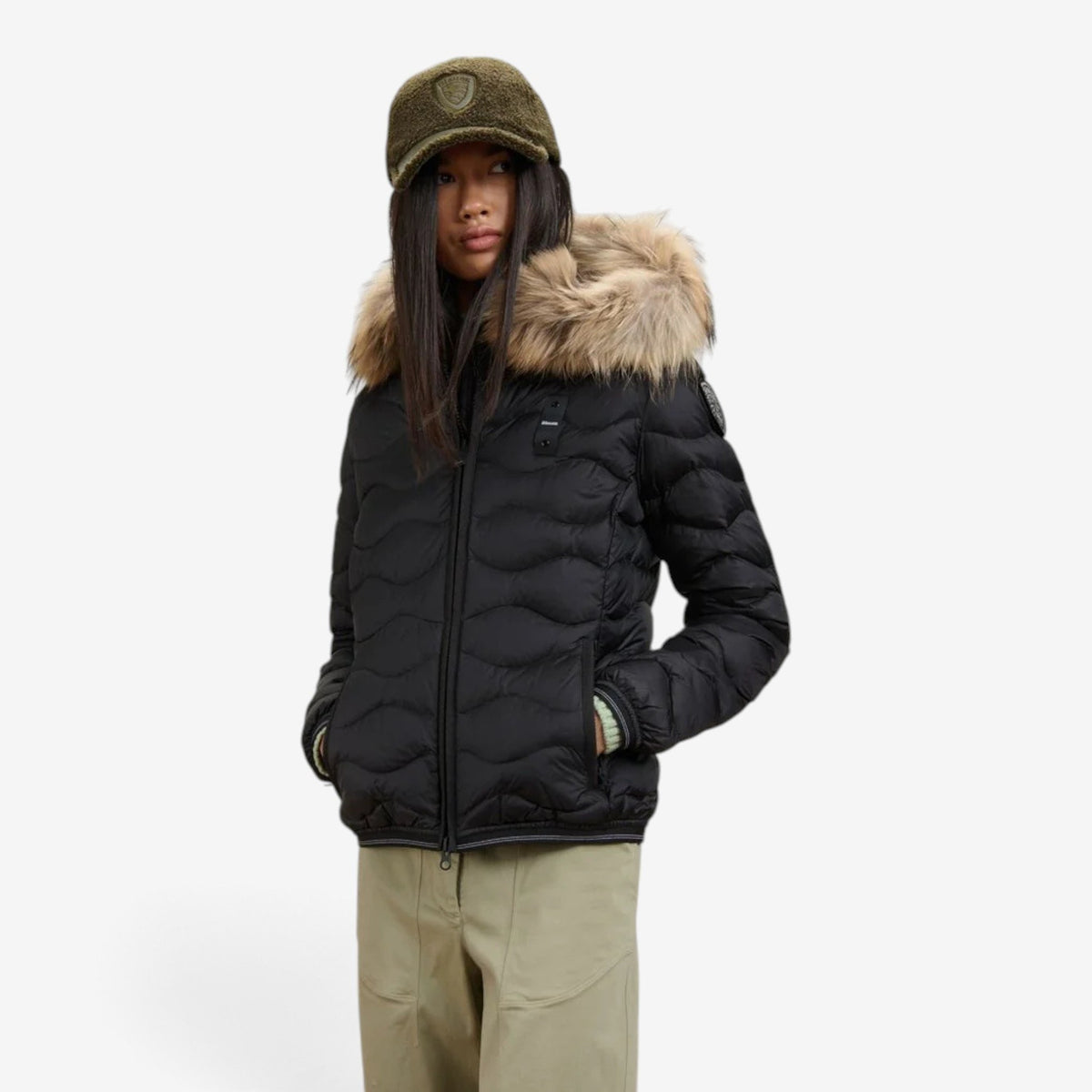 Blauer | Giubbino Aldie Imbottito Piuma BLDC03034-006047-CRDS