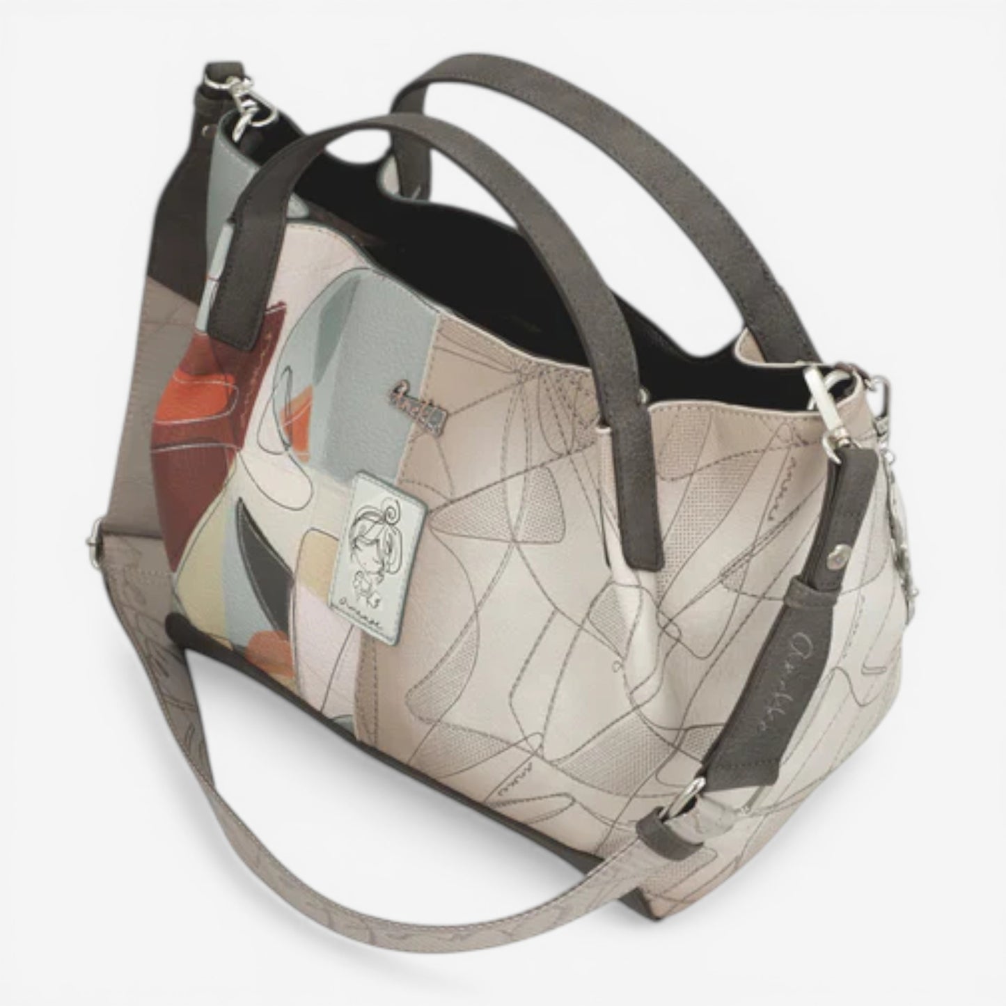 Anekke | Borsa con manico corto e tracolla Auralis