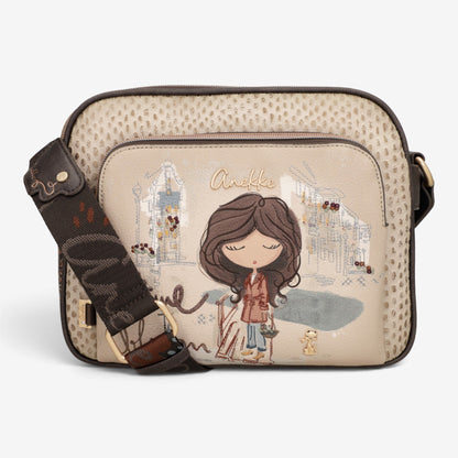 Anekke | Borsa a tracolla con tasca fronatle Tulip 43703-516