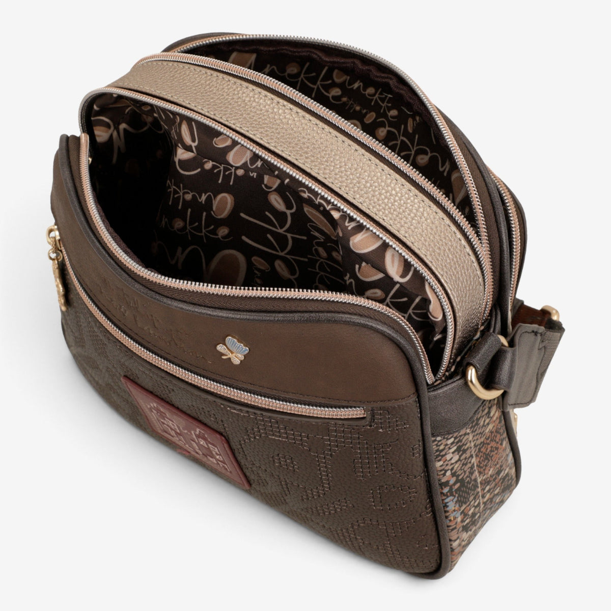 Anekke | Borsa a tracolla con tasca fronatle Tulip 43703-516