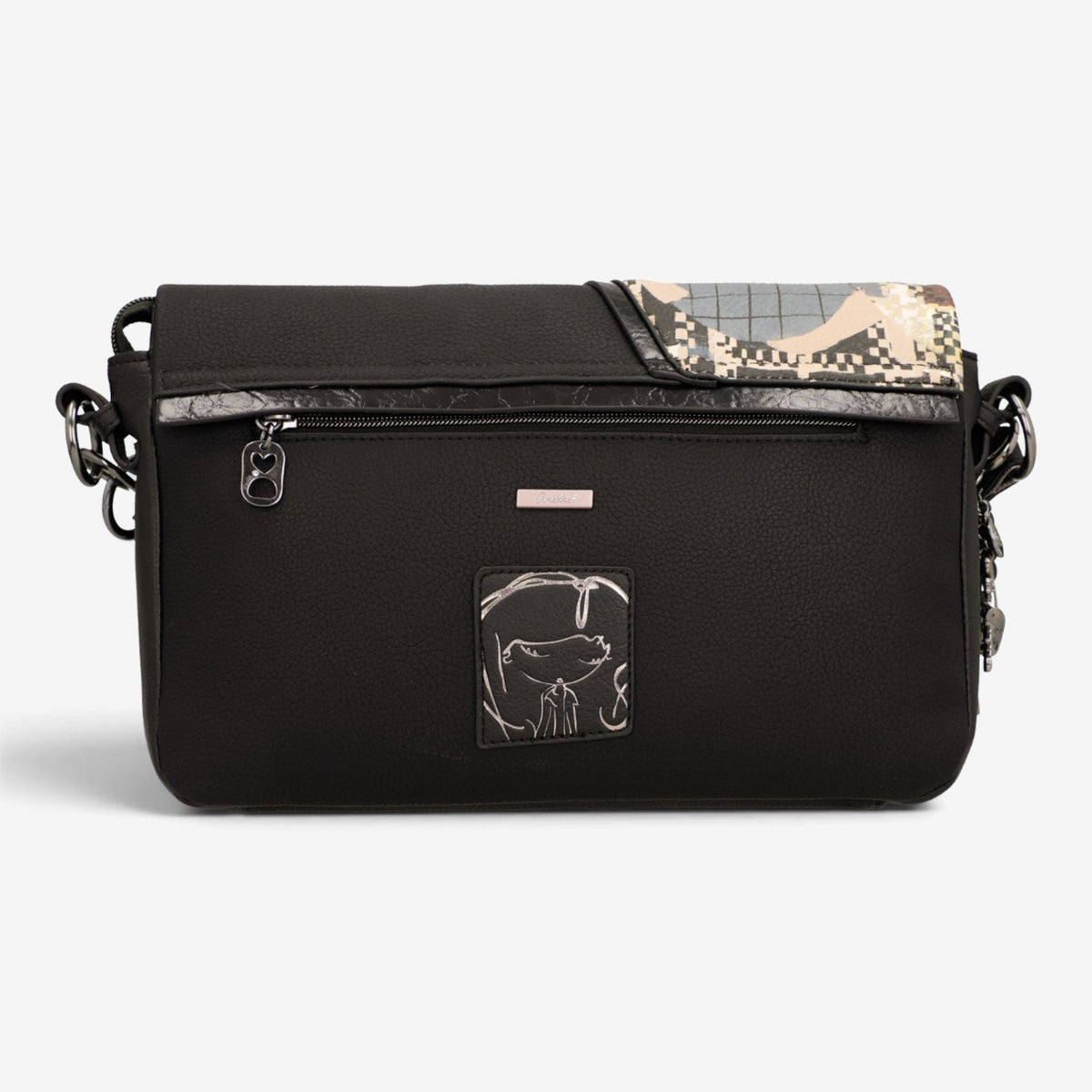 Anekke | Borsa a tracolla con patta Iron 43753-580