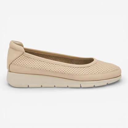 Frau | Ballerina comfort 51F1 Nabuk