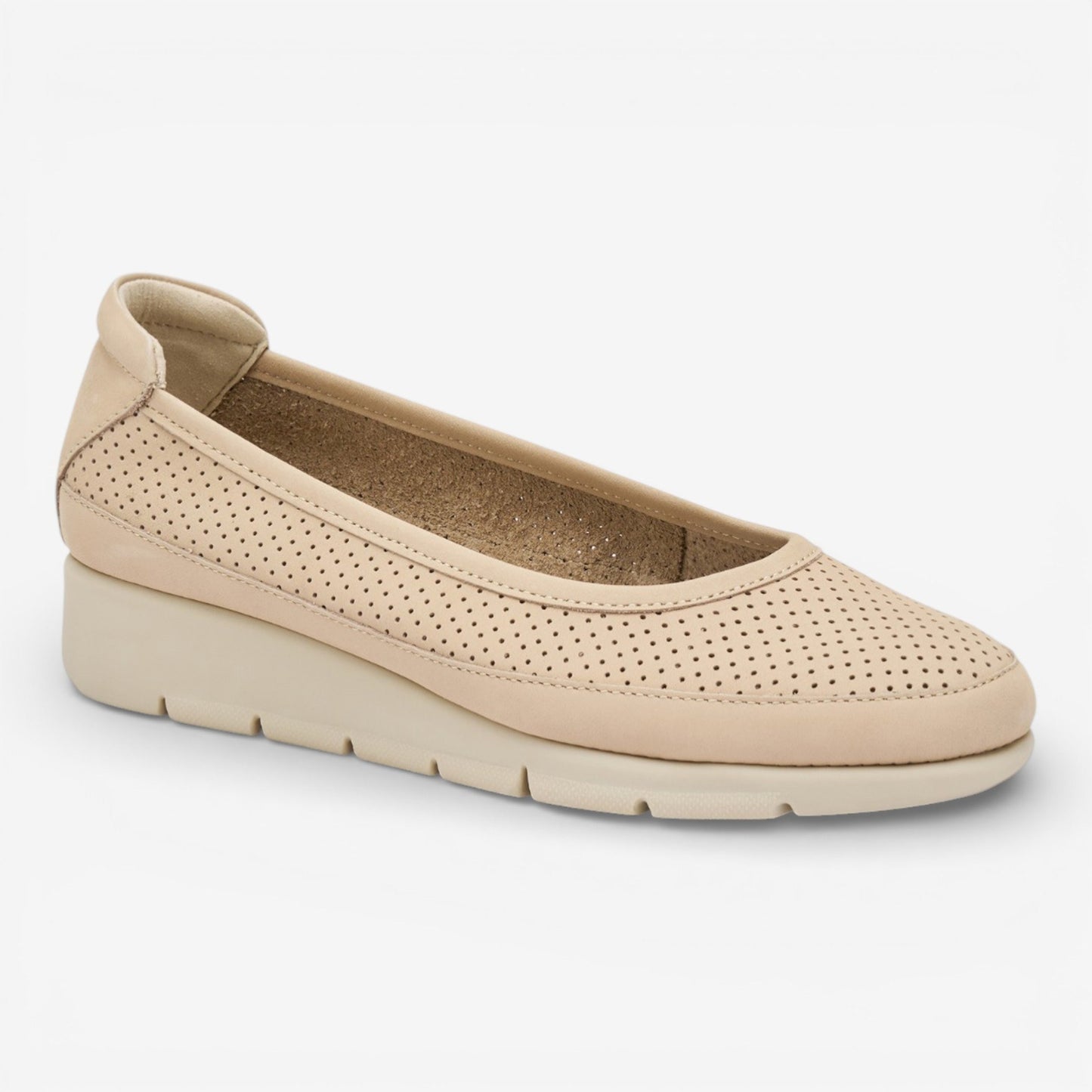 Frau | Ballerina comfort 51F1 Nabuk