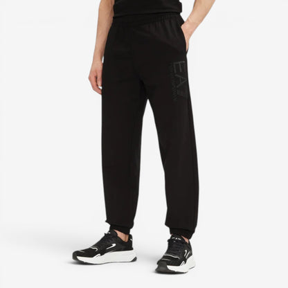 EA7 | Pantaloni lunghi con logo tono su tono