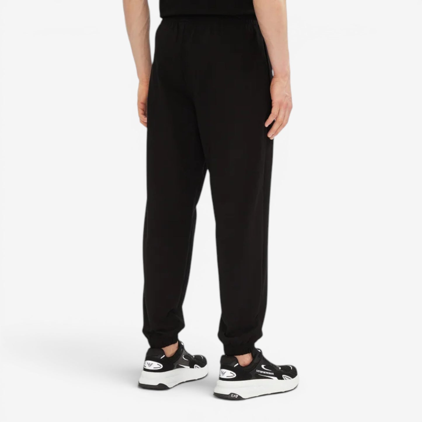 EA7 | Pantaloni lunghi con logo tono su tono
