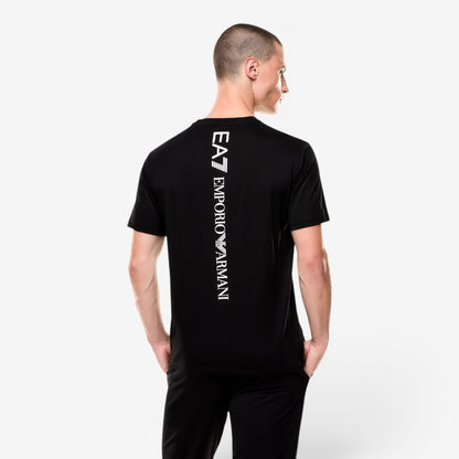 EA7 | T-Shirt con Banda logata sulla schiena