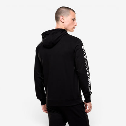 EA7 | Felpa Full Zip con banda laterale