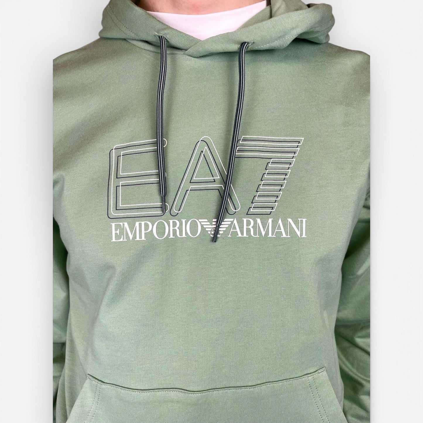 EA7 | Felpa girocollo con cappuccio