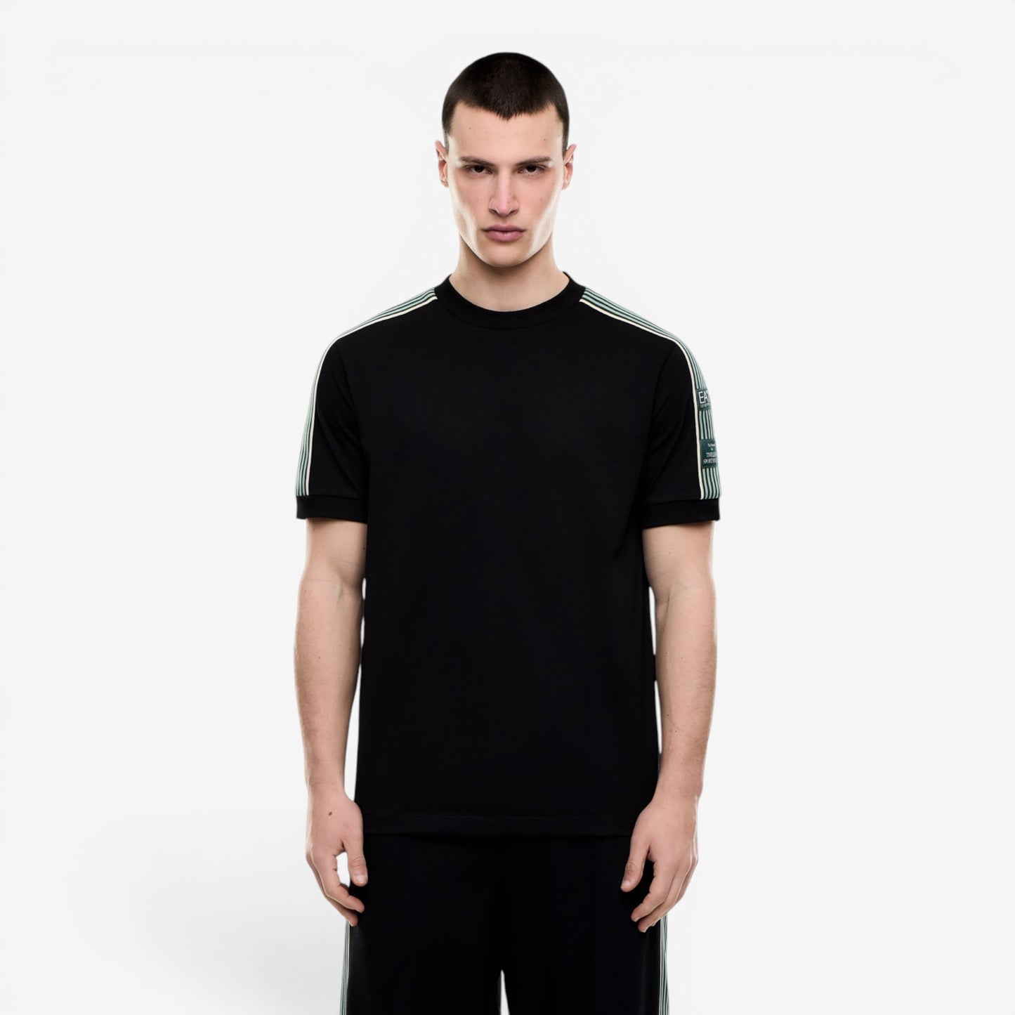 Ea7 | T-Shirt con banda laterale