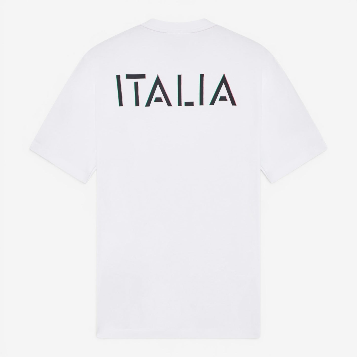 EA7 | T-Shirt Italia Limited Edition con banda laterale tricolore