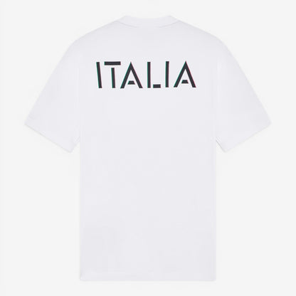 EA7 | T-Shirt Italia Limited Edition con banda laterale tricolore