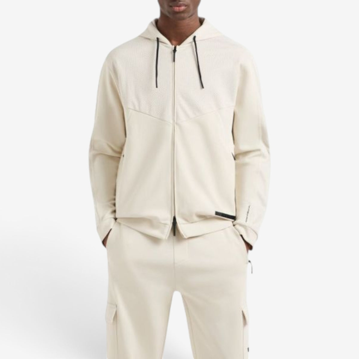 EA7 | Felpa full zip con cappuccio 7M000325-AF12660