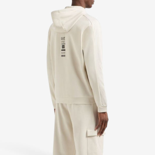 EA7 | Felpa full zip con cappuccio 7M000325-AF12660