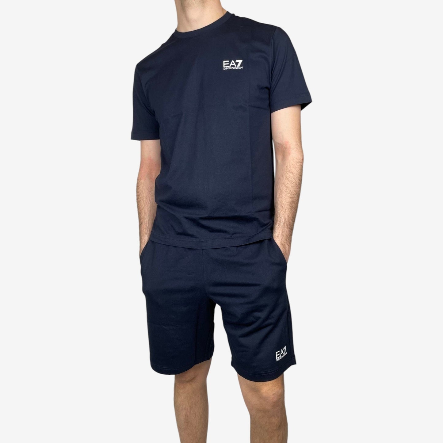 EA7 | T-Shirt Basic con logo sul petto