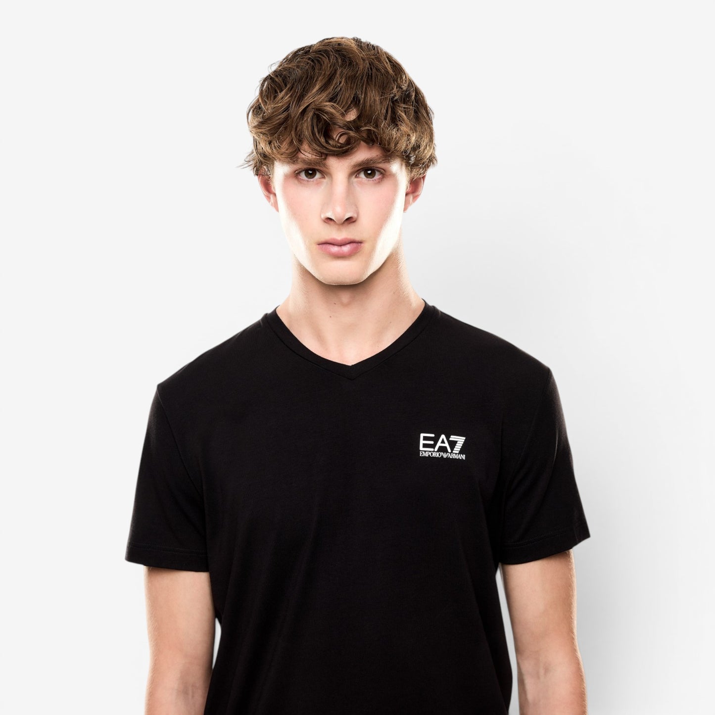 EA7 | T-Shirt con scollo a V