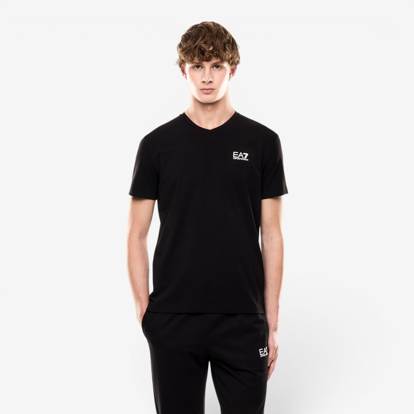 EA7 | T-Shirt con scollo a V