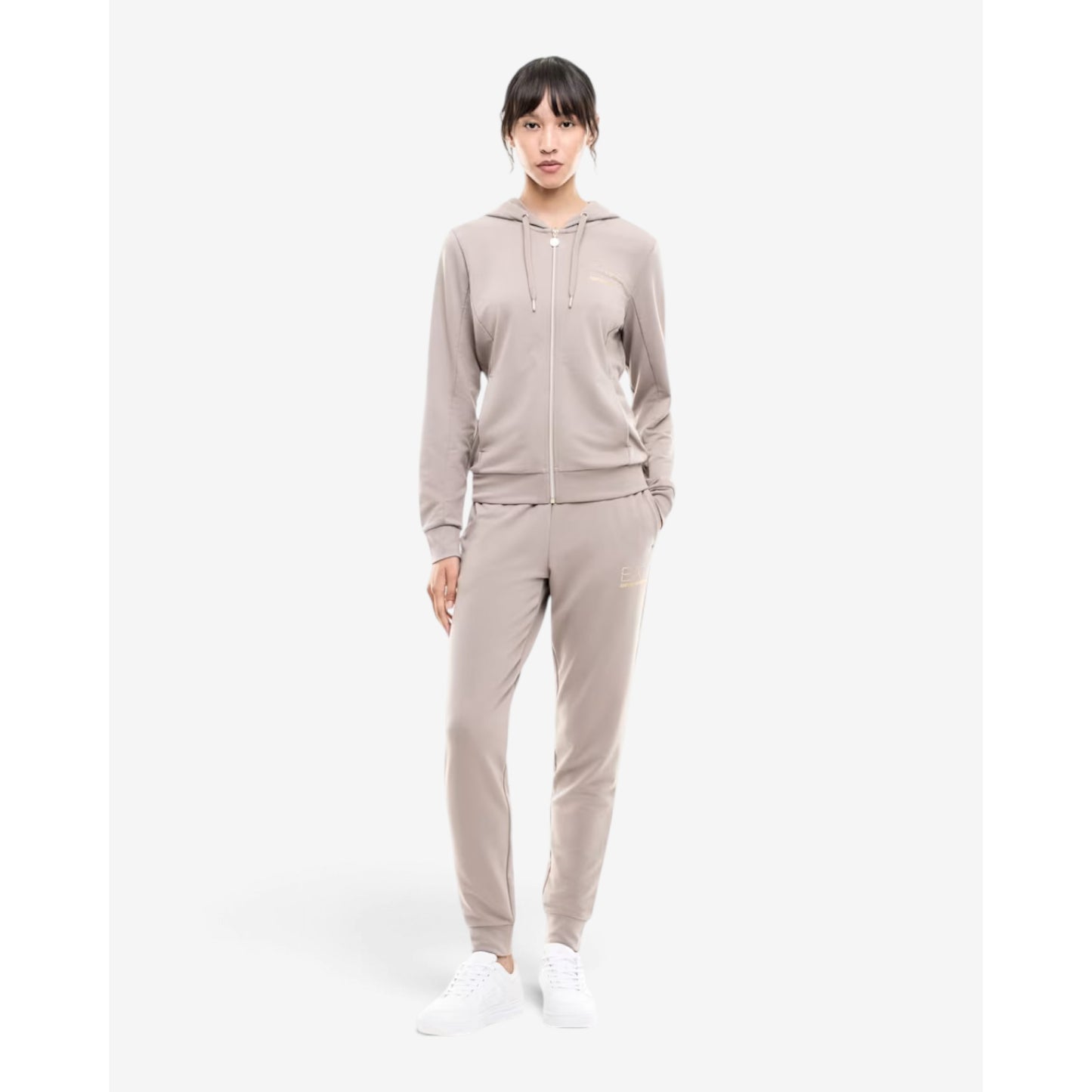 EA7 | Tuta elasticizzata full zip con cappuccio 8NTV51-TJ9RZ