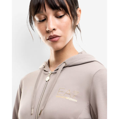 EA7 | Tuta elasticizzata full zip con cappuccio 8NTV51-TJ9RZ