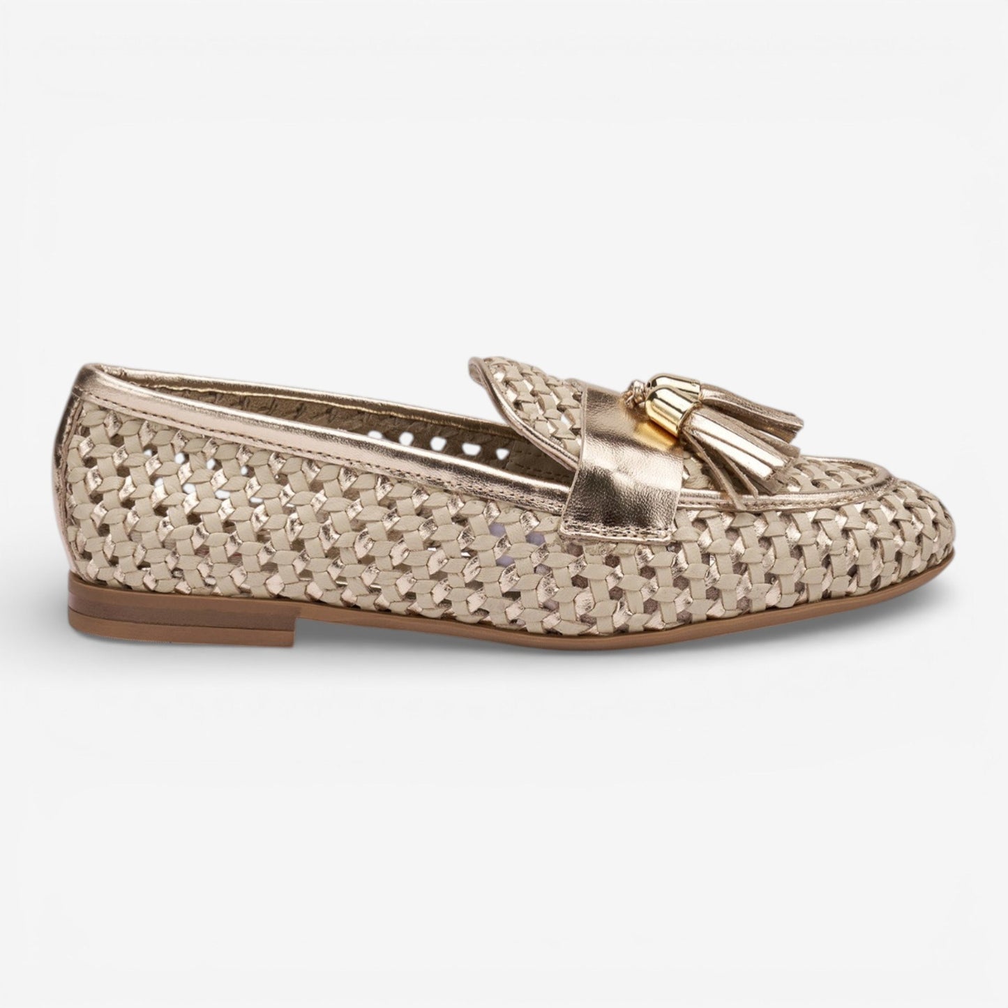 Frau | Mocassino traforato Shine Fancy con nappina 95K6