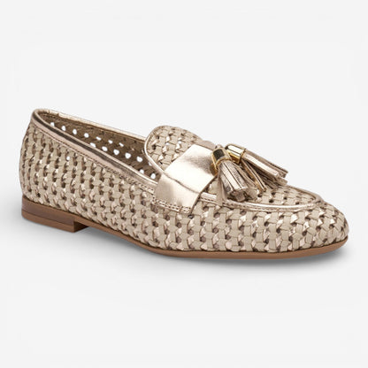 Frau | Mocassino traforato Shine Fancy con nappina 95K6