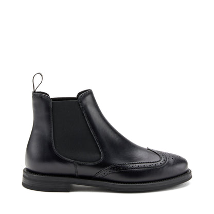 Frau | Stivaletto Beatles in pelle a coda di rondine - 98L9