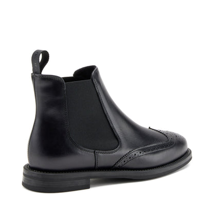 Frau | Stivaletto Beatles in pelle a coda di rondine - 98L9
