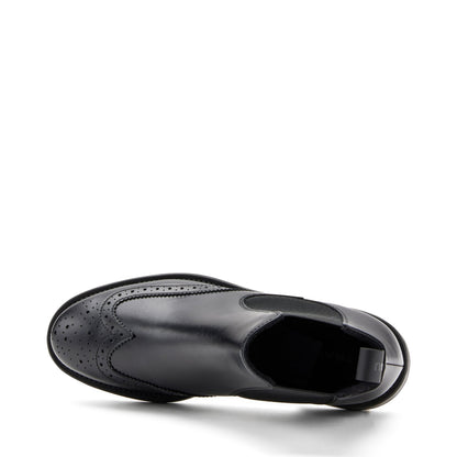 Frau | Stivaletto Beatles in pelle a coda di rondine - 98L9