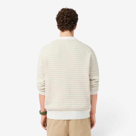 Lacoste | Maglione Jacquard in cotone AH8569