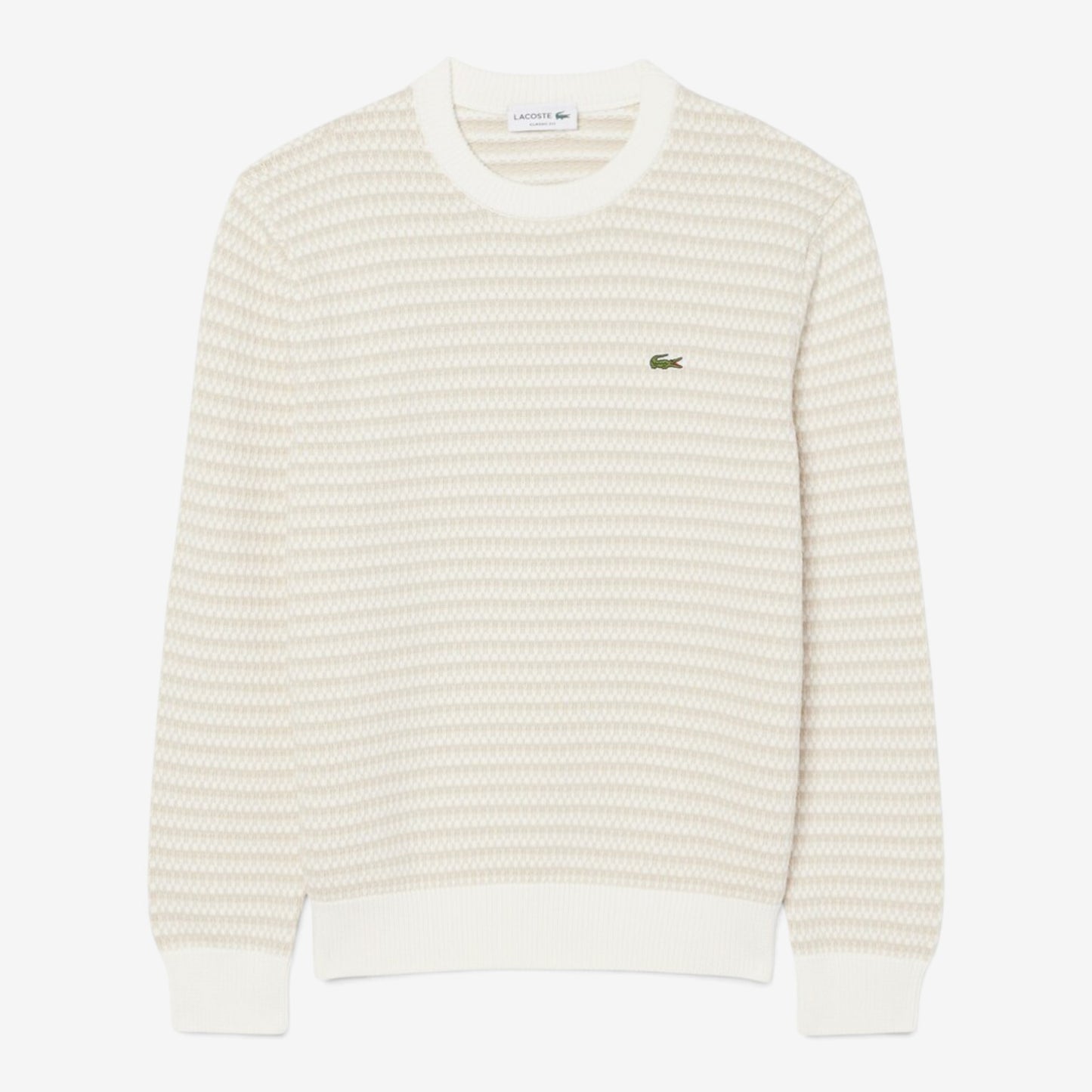 Lacoste | Maglione Jacquard in cotone AH8569