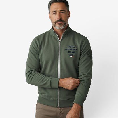 Aeronautica Italiana | Felpa full zip