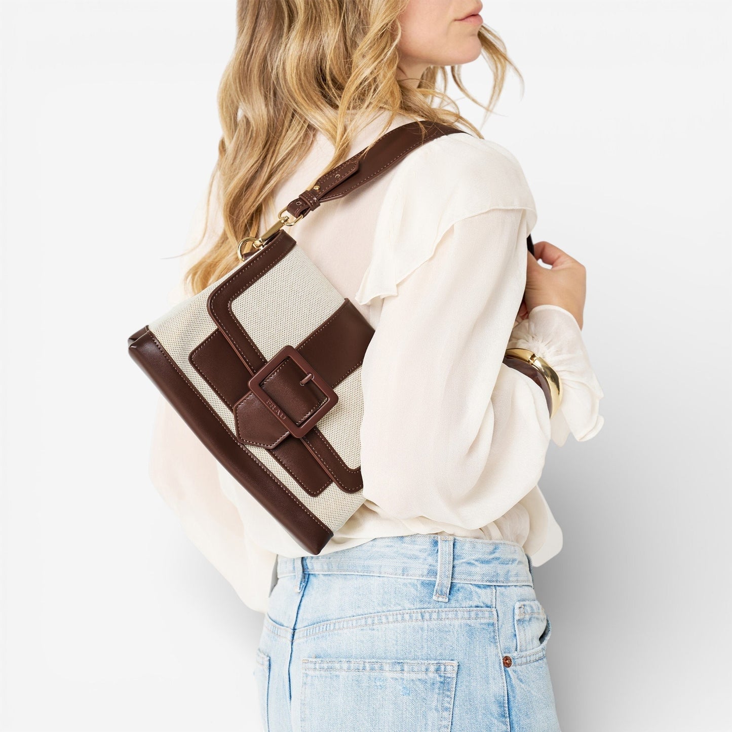 Frau | Borsa Canvas a tracolla