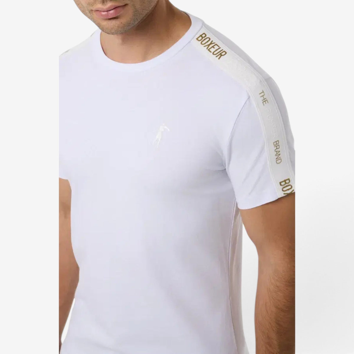 Boxeur Des Rues | T-Shirt con banda laterale logata BXM0200682BA