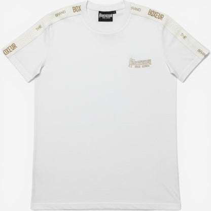 Boxeur Des Rues | T-Shirt con logo sul petto e banda laterale
