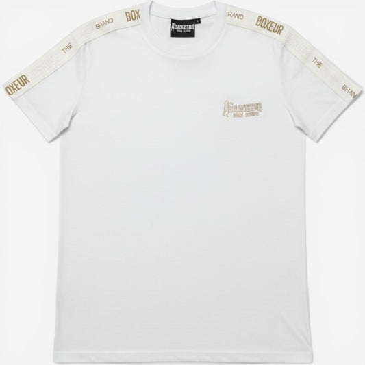 Boxeur Des Rues | T-Shirt con logo sul petto e banda laterale