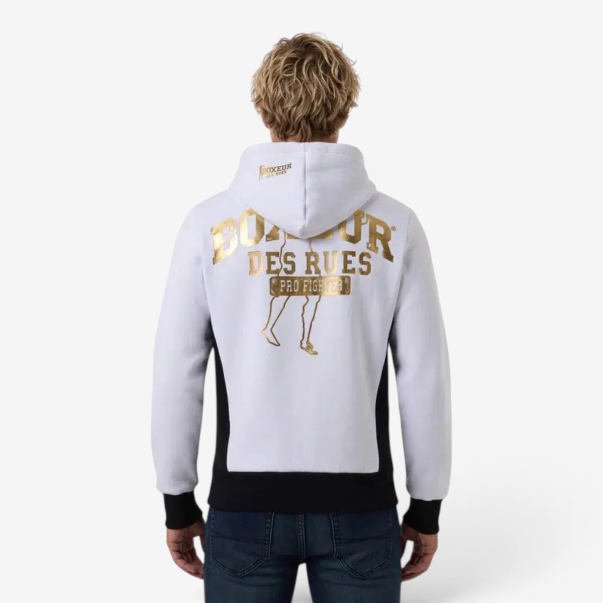 Boxeur Des Rues | Felpa Logo Full Zip BXM0404551BA