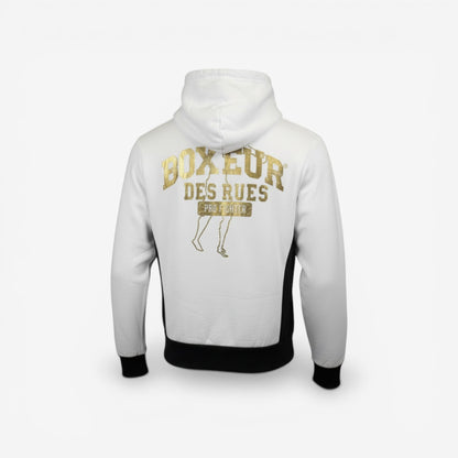 Boxeur Des Rues | Felpa Full Zip con Logo Sul petto e schiena